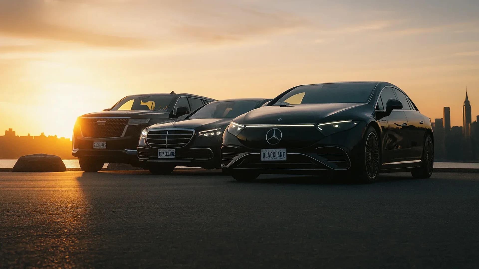 Premium City Rides luxury vehicle fleet in New York City